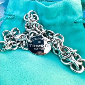 Tiffany & Co Oval Tag Choker